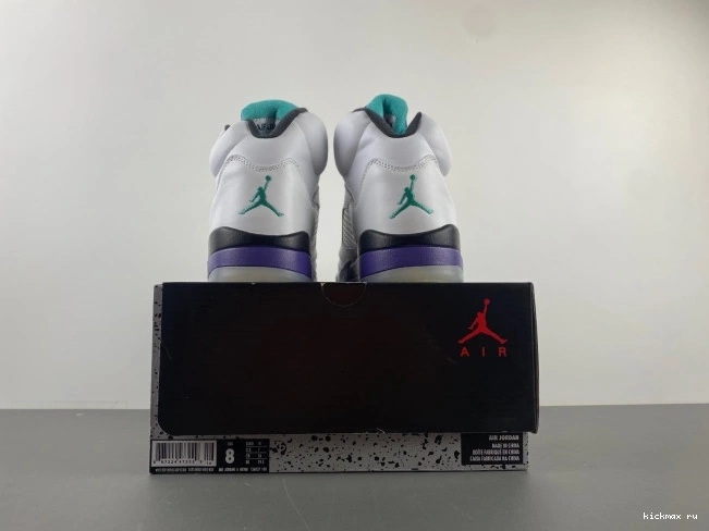 Rep Air 5 Grape Retro (2013) 136027-108 Jordan 0731